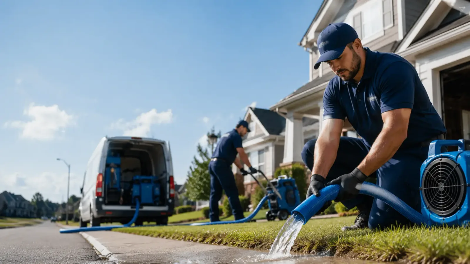 Flood Damage Restoration in Servia, IN